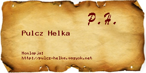 Pulcz Helka névjegykártya